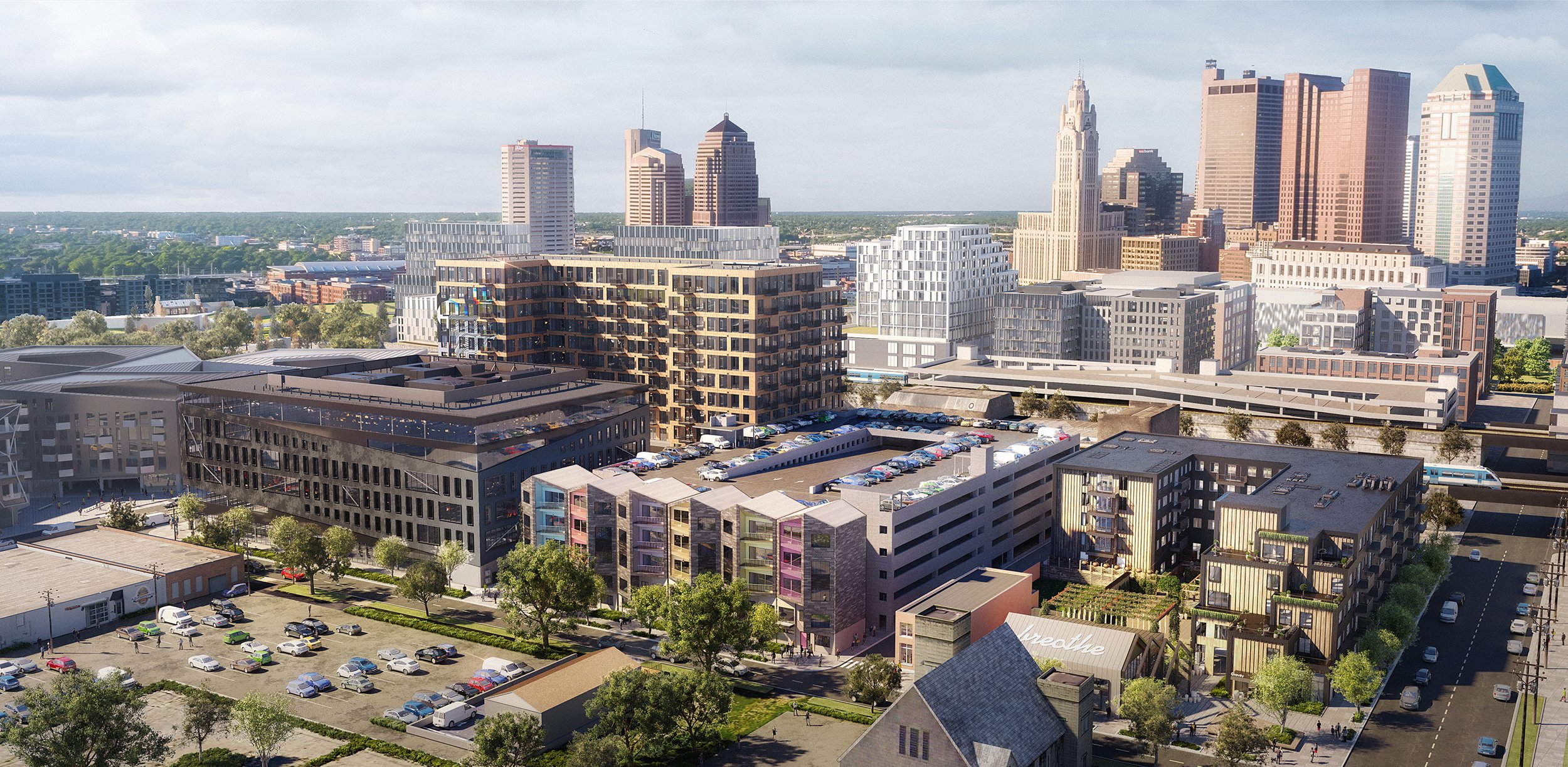 Gravity bringing more homes, offices, restaurants to Franklinton